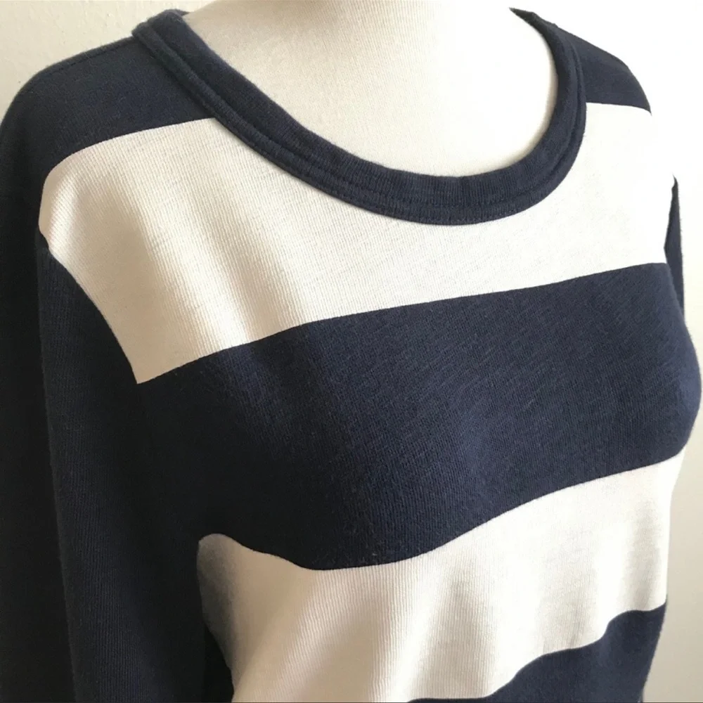 J. Crew Painted Stripe Sweatshirt